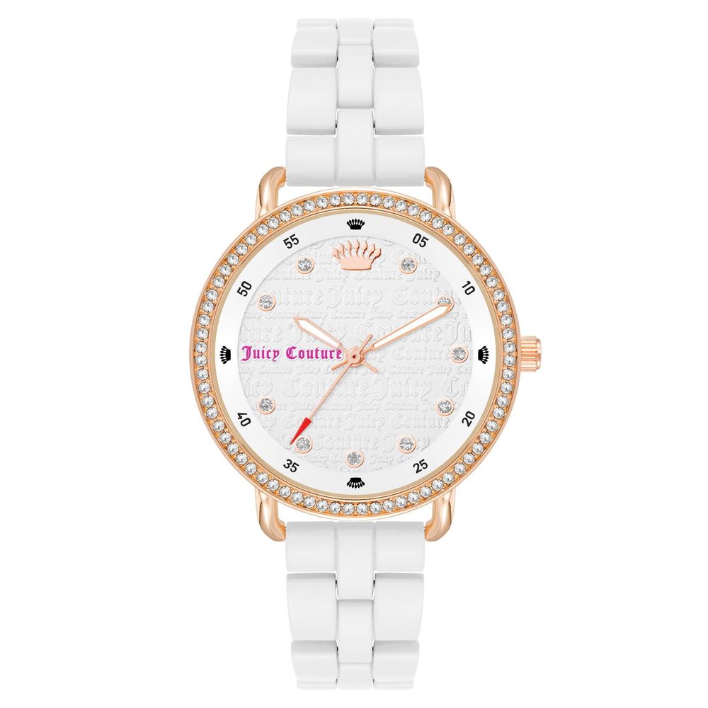 Ceas Juicy Couture din metal alb