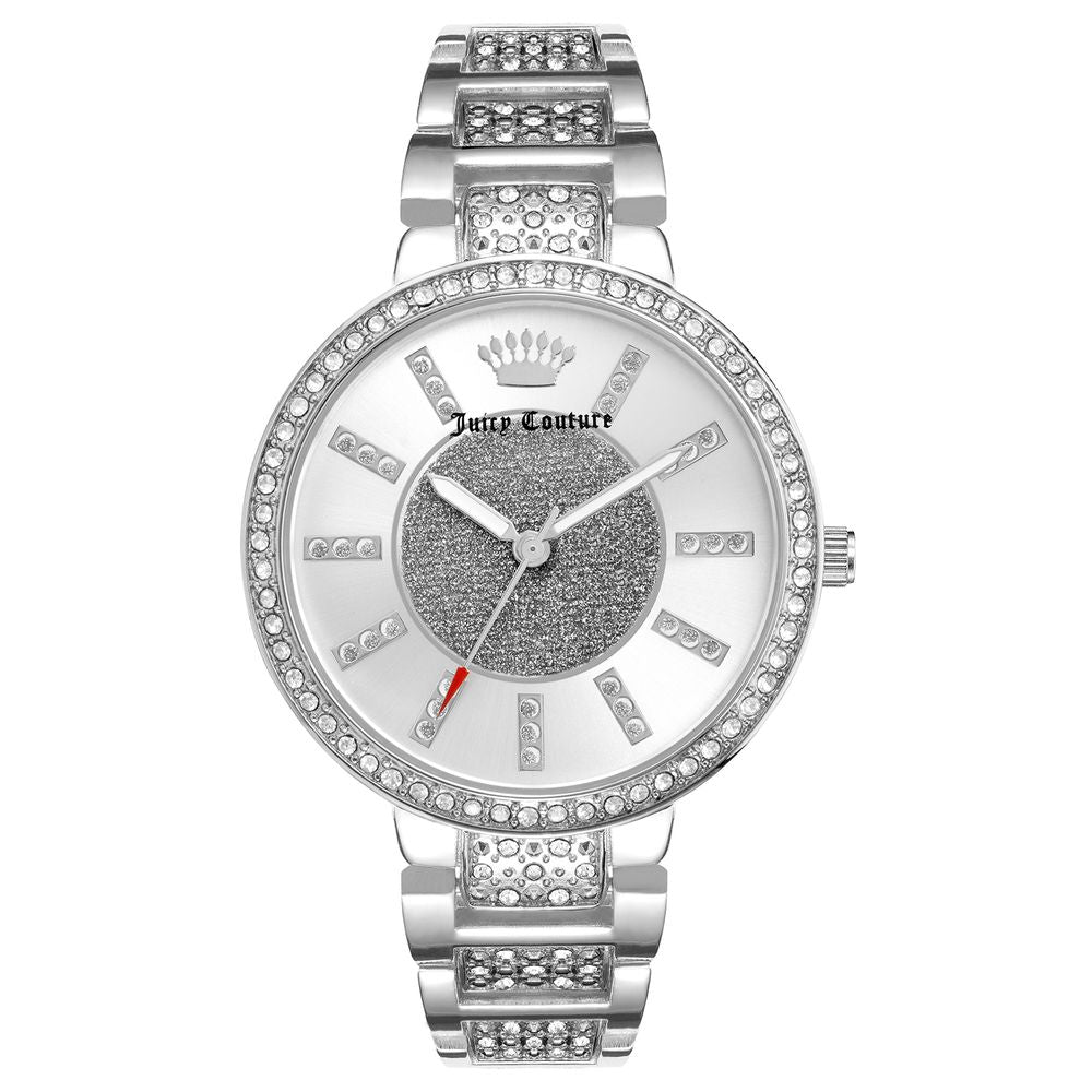 Ceas Juicy Couture din metal argintiu