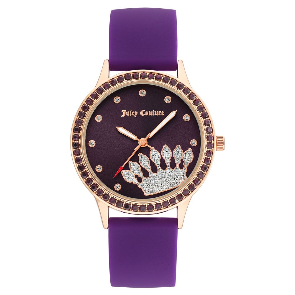 Ceas Juicy Couture cu model sintetic violet