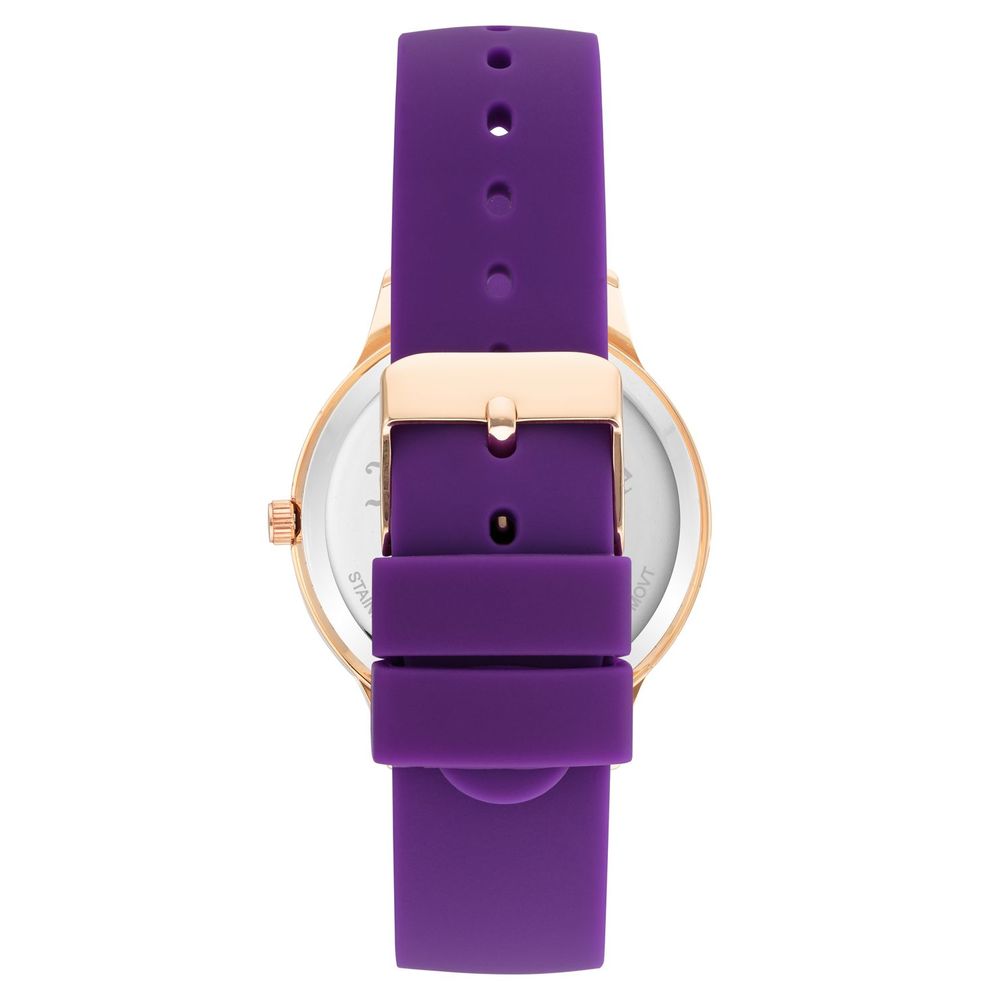Ceas Juicy Couture cu model sintetic violet
