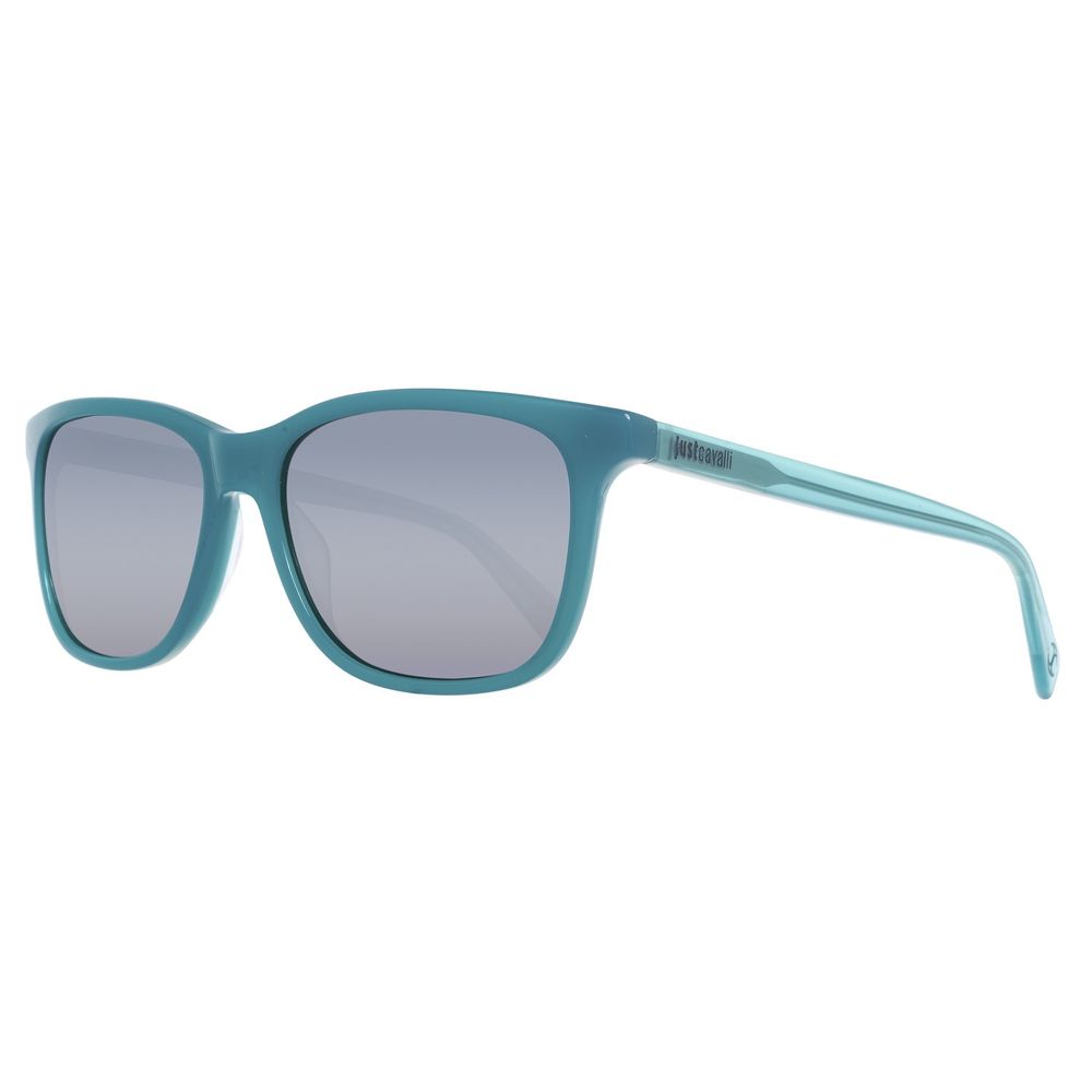 Ochelari de soare Just Cavalli din plastic verde