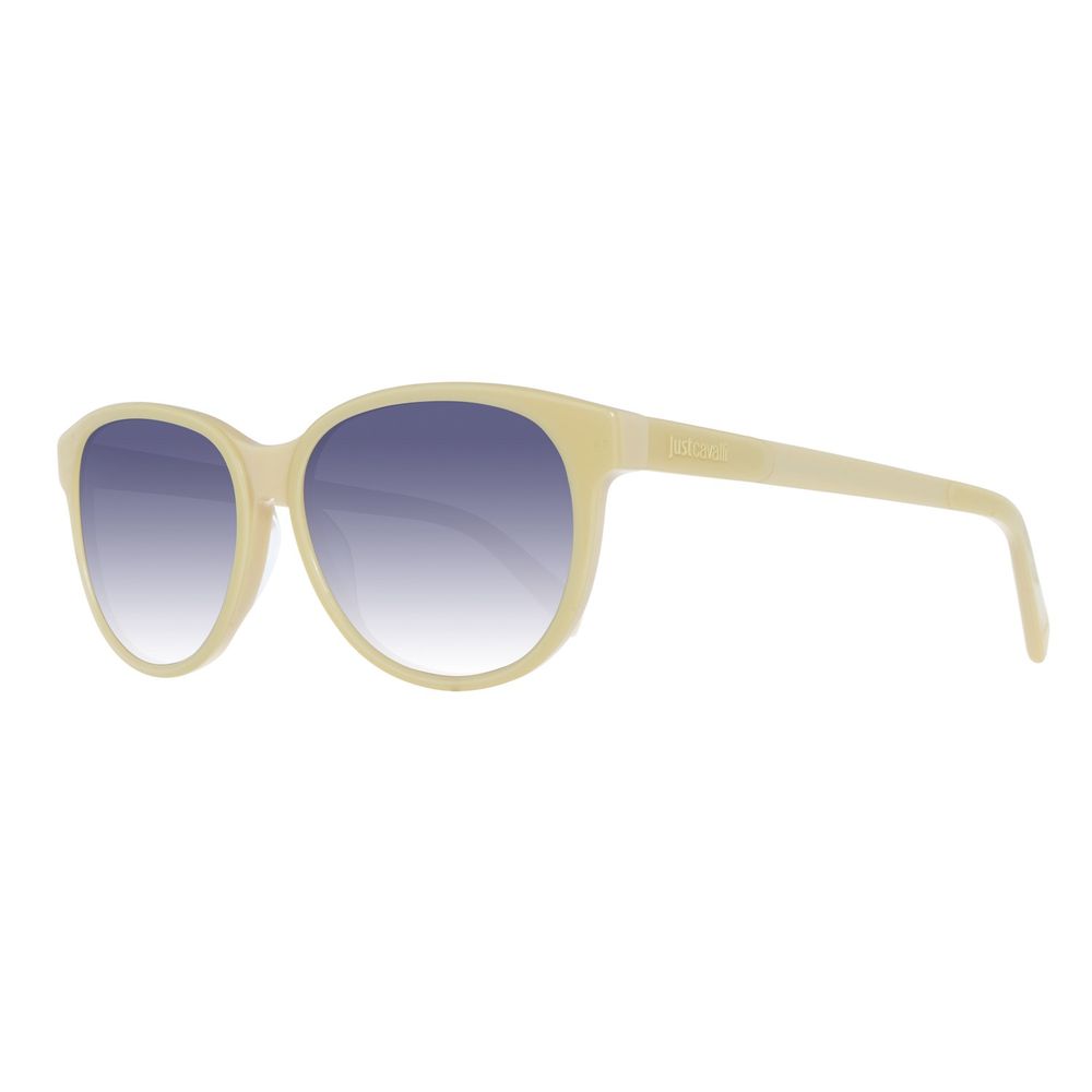 Ochelari de soare Just Cavalli din plastic galben