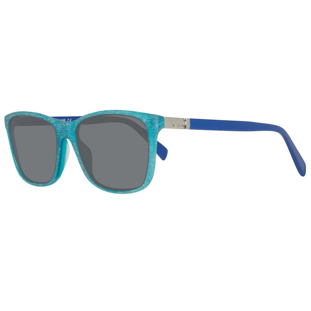 Ochelari de soare Just Cavalli albaștri cu model Haircalf