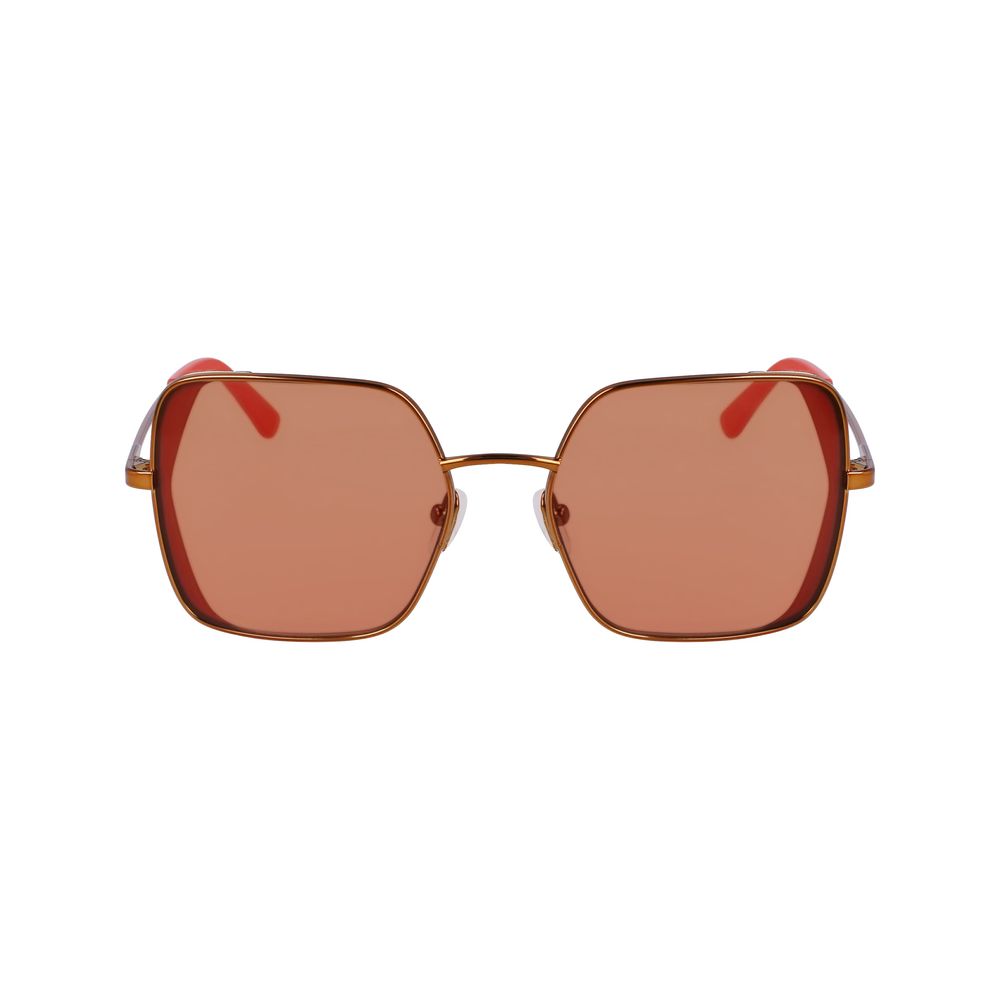 Ochelari de soare Karl Lagerfeld portocalii metalice
