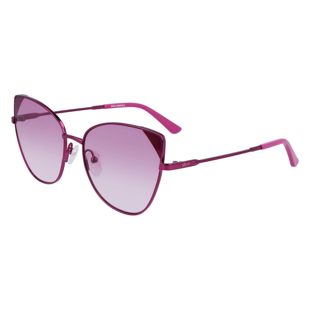 Ochelari de soare Karl Lagerfeld din metal multicolor