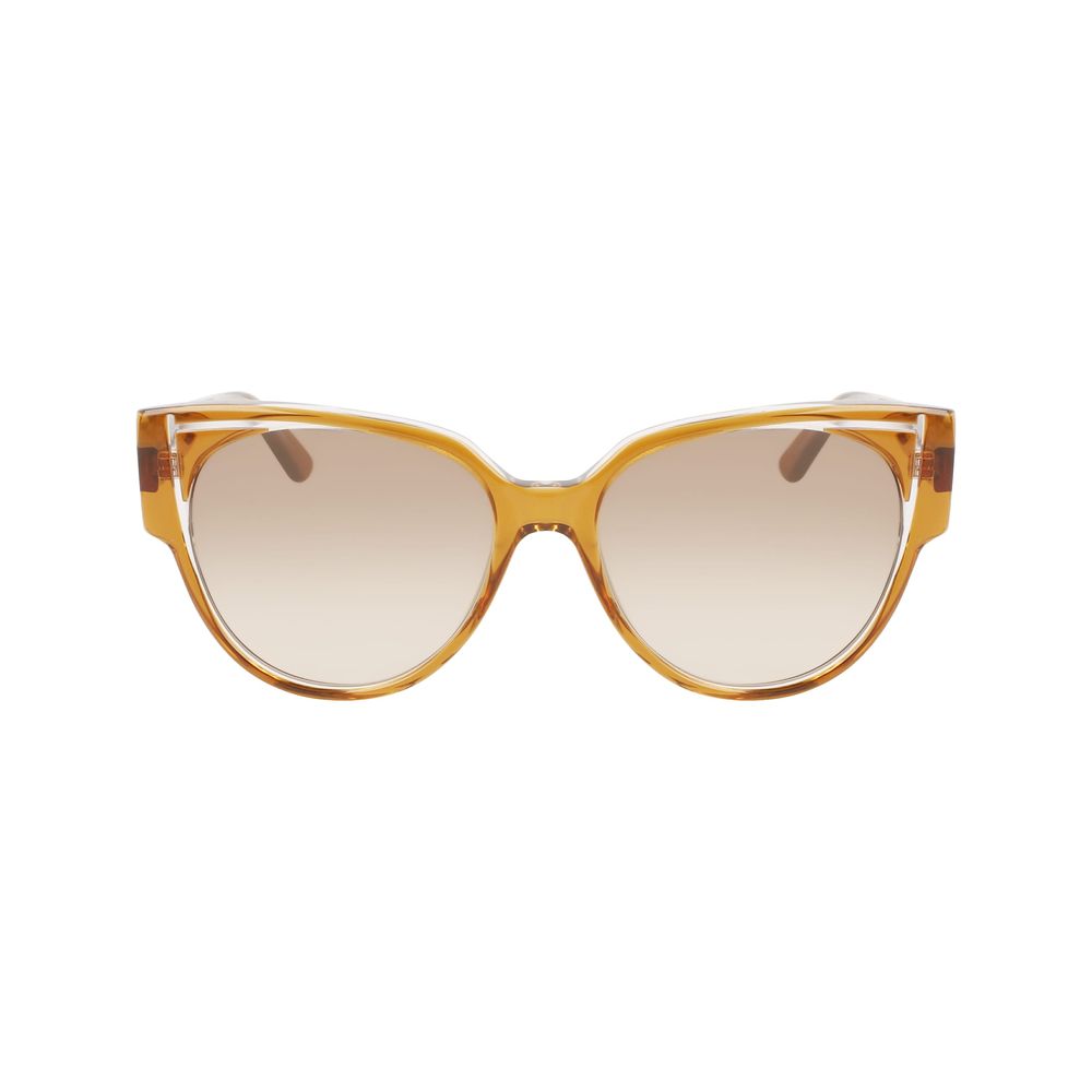 Ochelari de soare Karl Lagerfeld maro cu model Haircal