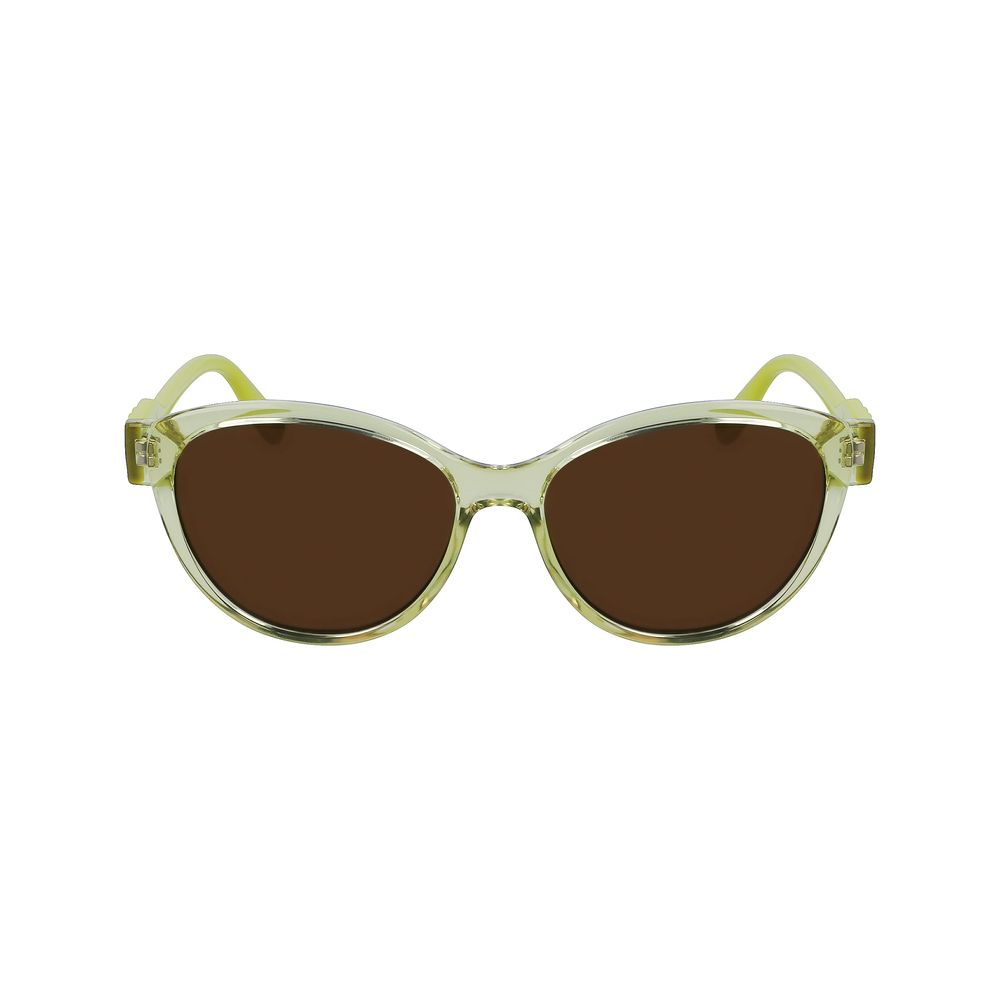 Karl Lagerfeld – Gelbe Sonnenbrille mit Spritzguss