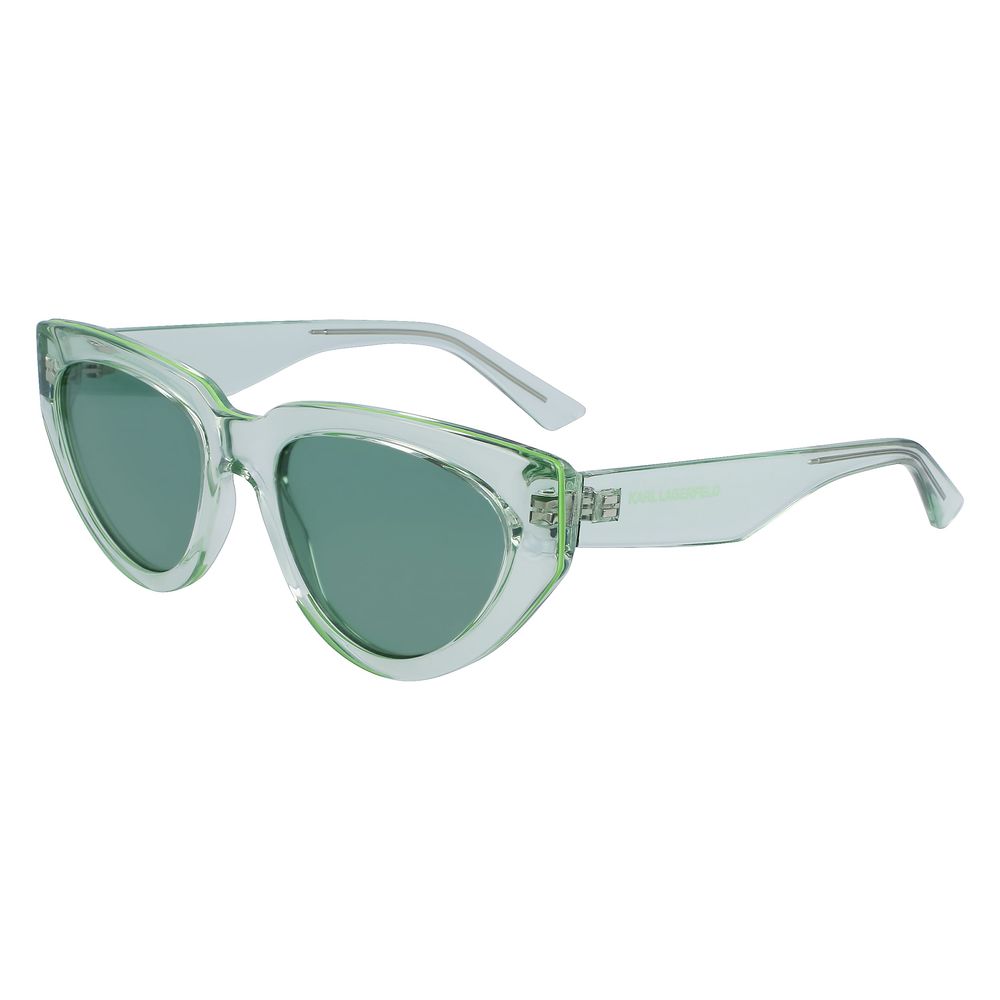 Ochelari de soare Karl Lagerfeld cu lentile injectate verzi