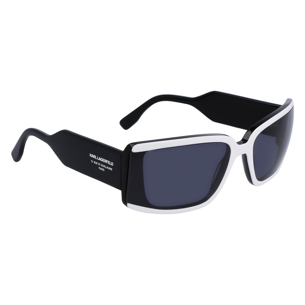 Ochelari de soare Karl Lagerfeld negri cu model Haircalf