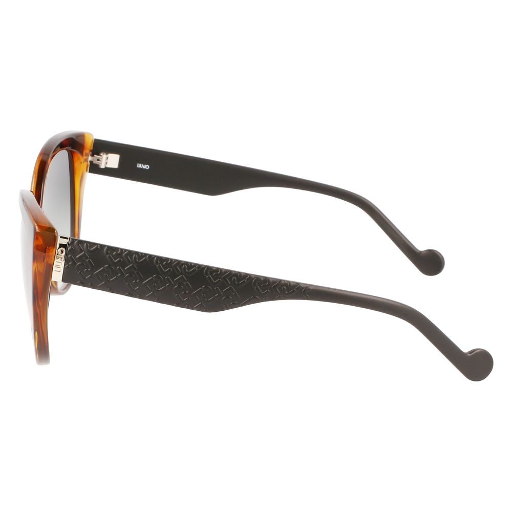 Liu Jo – Braune Sonnenbrille mit Bio-Injektion