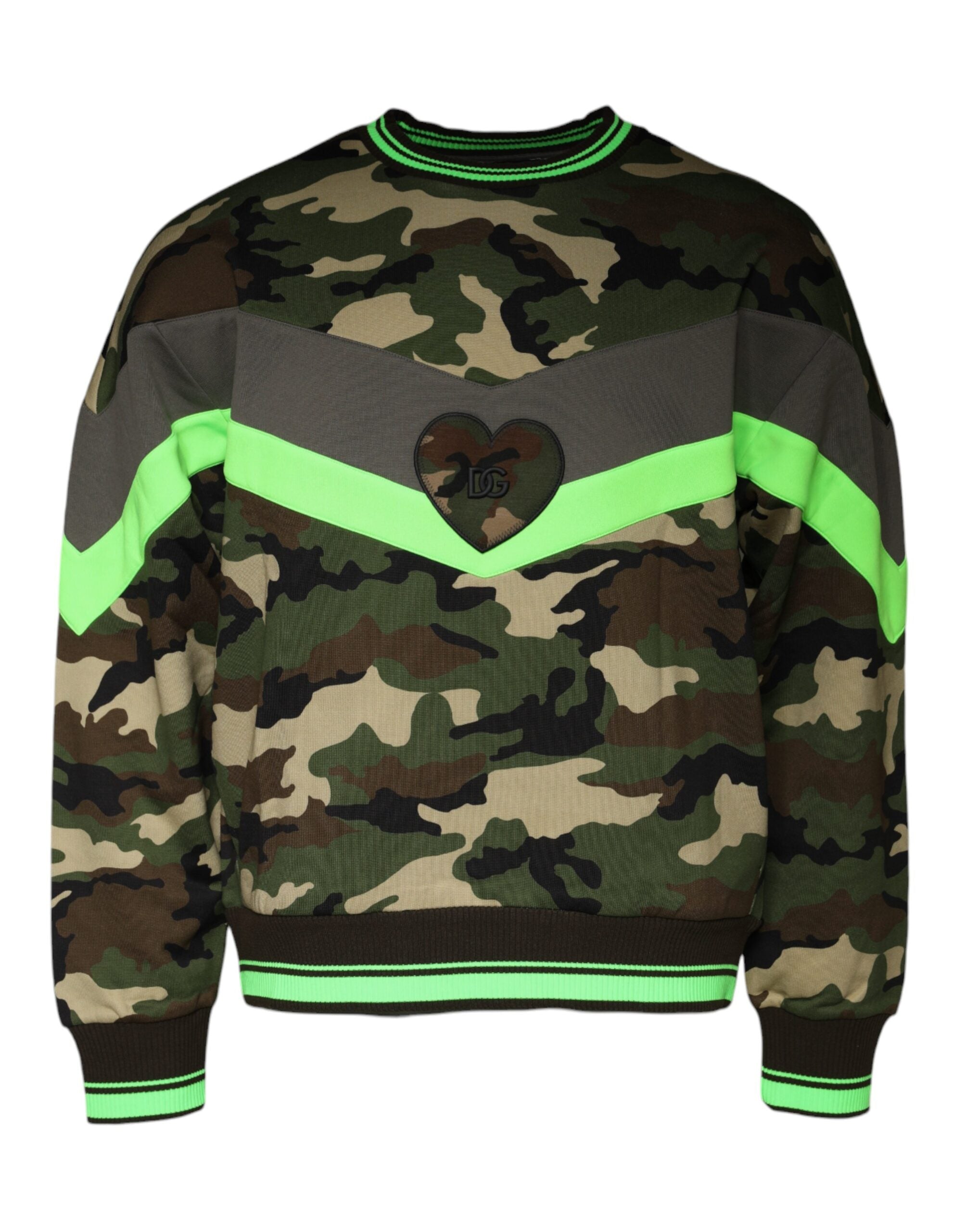 Dolce &amp; Gabbana Hanorac Camuflaj Multicolor