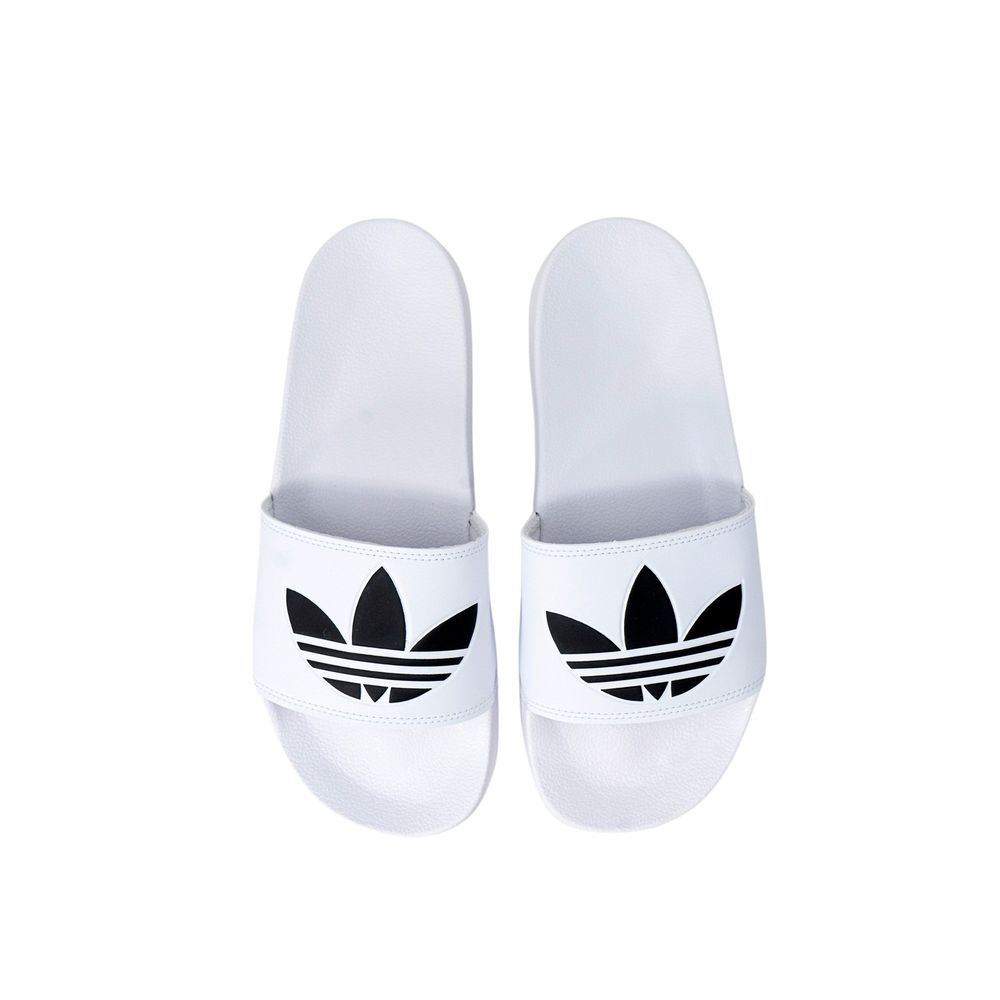 Papuci Adidas din poliester alb