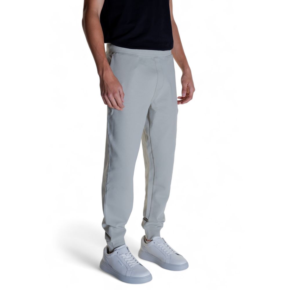 Blugi și pantaloni gri din bumbac Calvin Klein