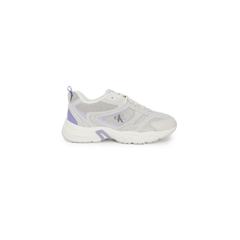 Calvin Klein Lila Ledersneaker