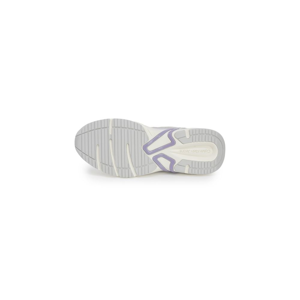Calvin Klein Lila Ledersneaker