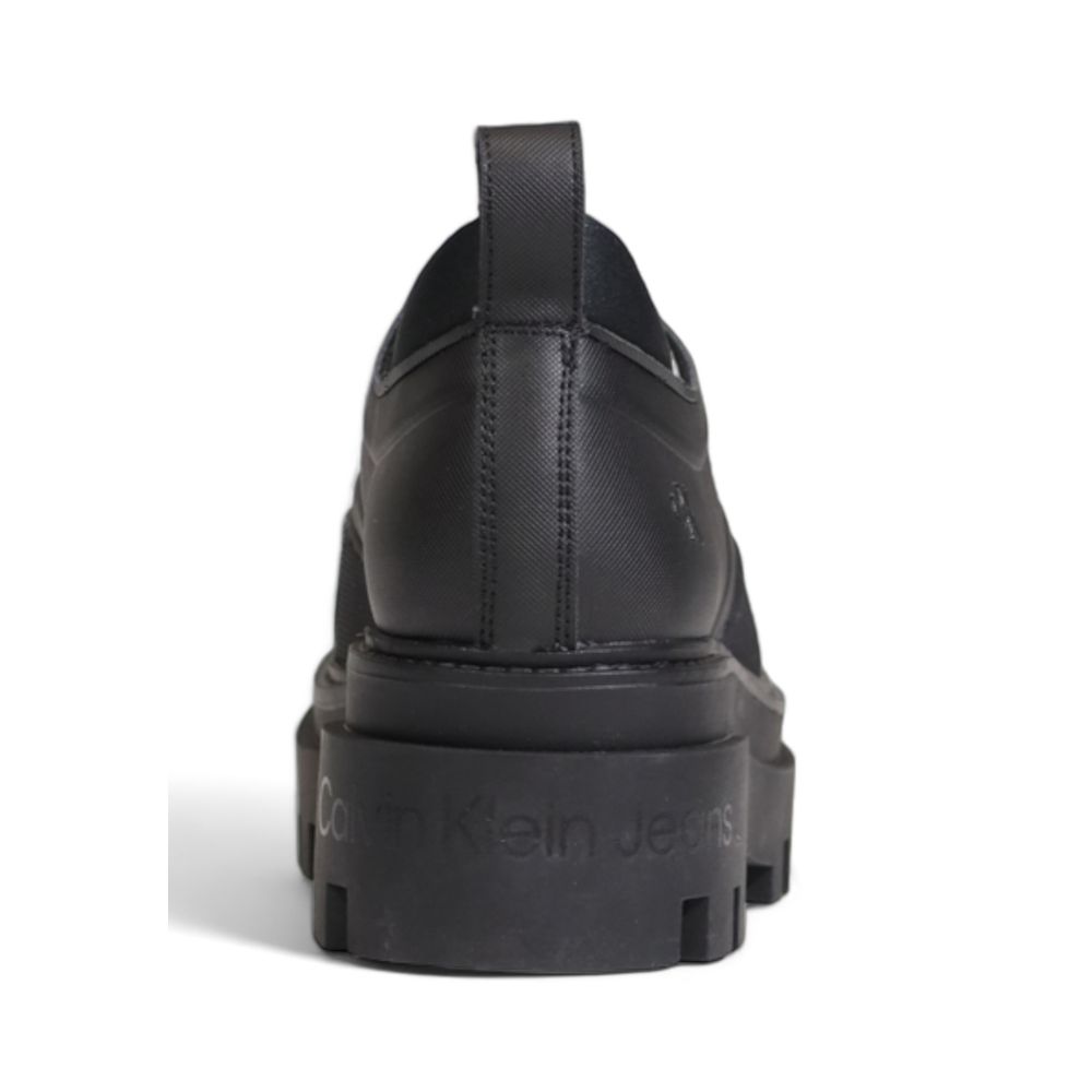 Calvin Klein Jeans – Flache Schuhe aus Polyethylen, Schwarz