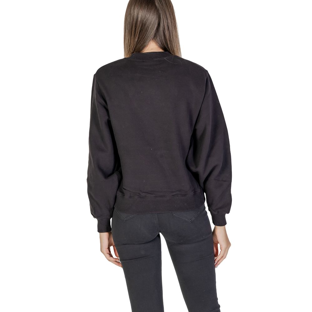 Pulover Calvin Klein Jeans negru din bumbac