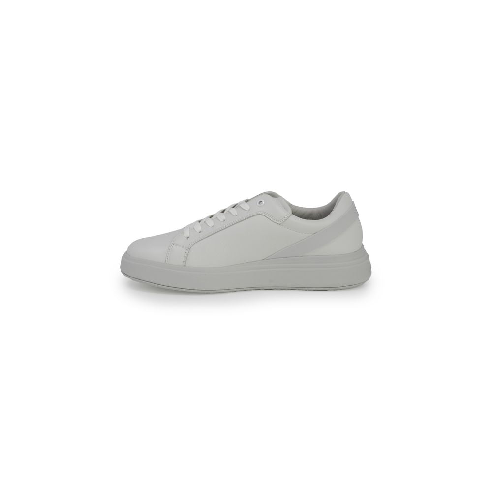 Calvin Klein Graue Ledersneaker