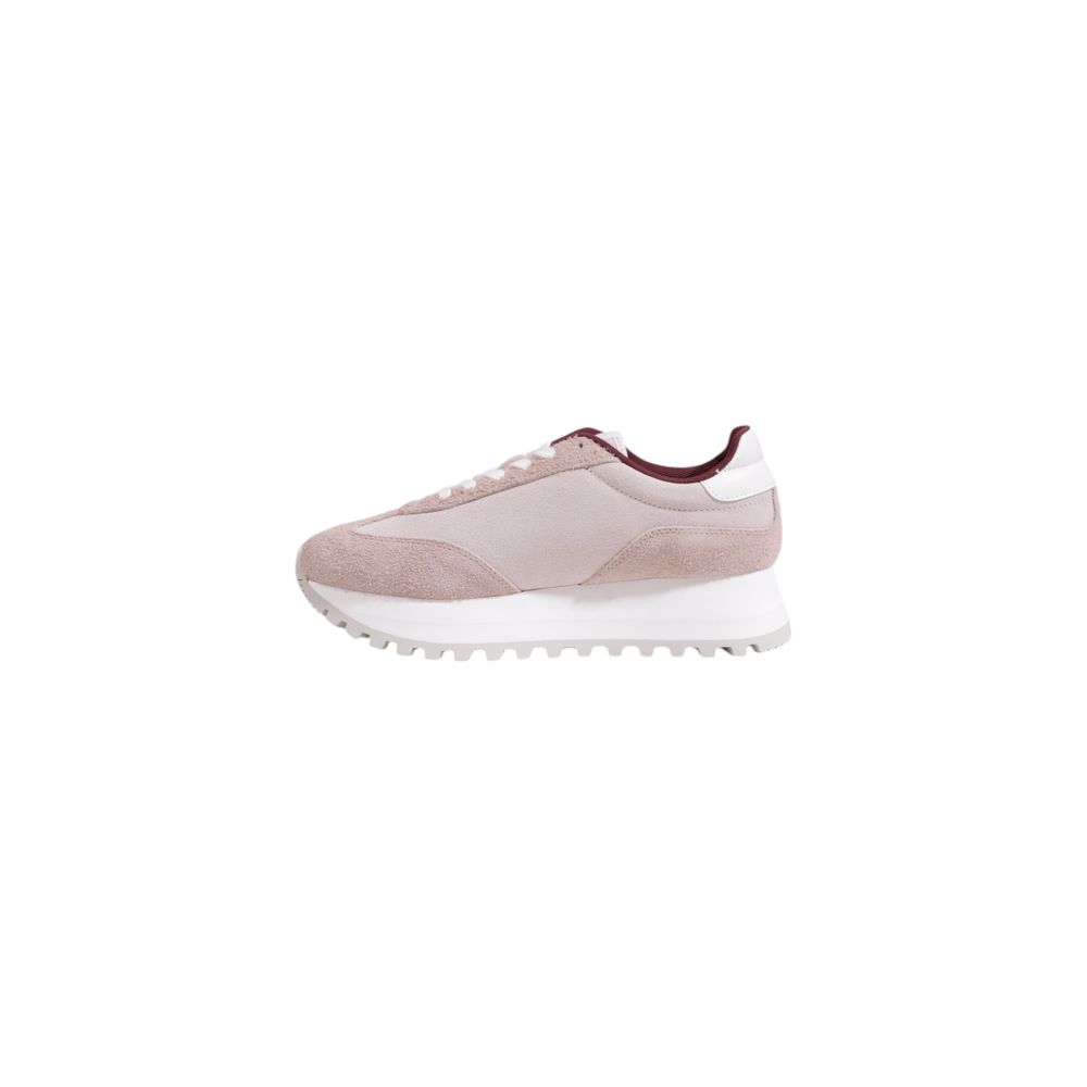 Calvin Klein Lila Ledersneaker