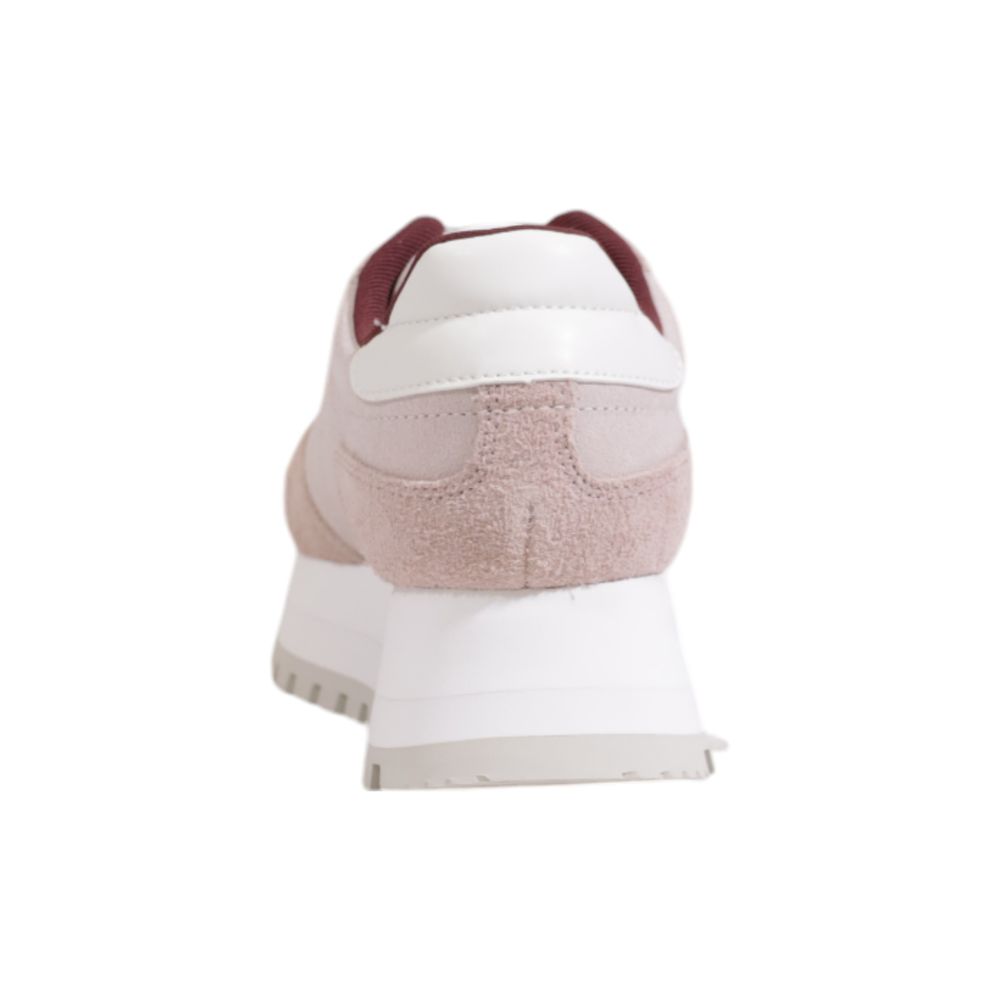 Calvin Klein Lila Ledersneaker