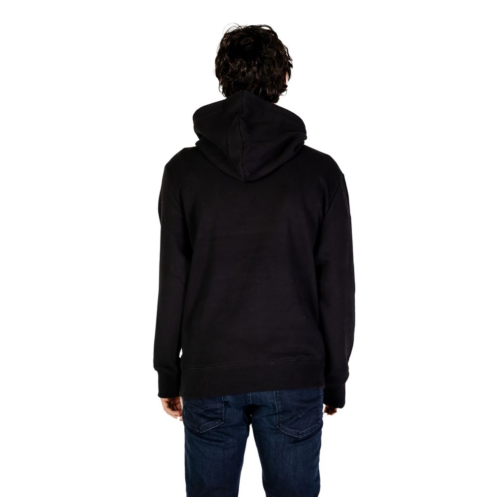 Pulover Calvin Klein Jeans negru din bumbac