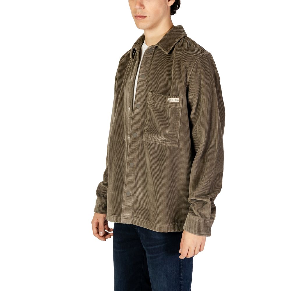Graues Baumwollhemd von Calvin Klein Jeans