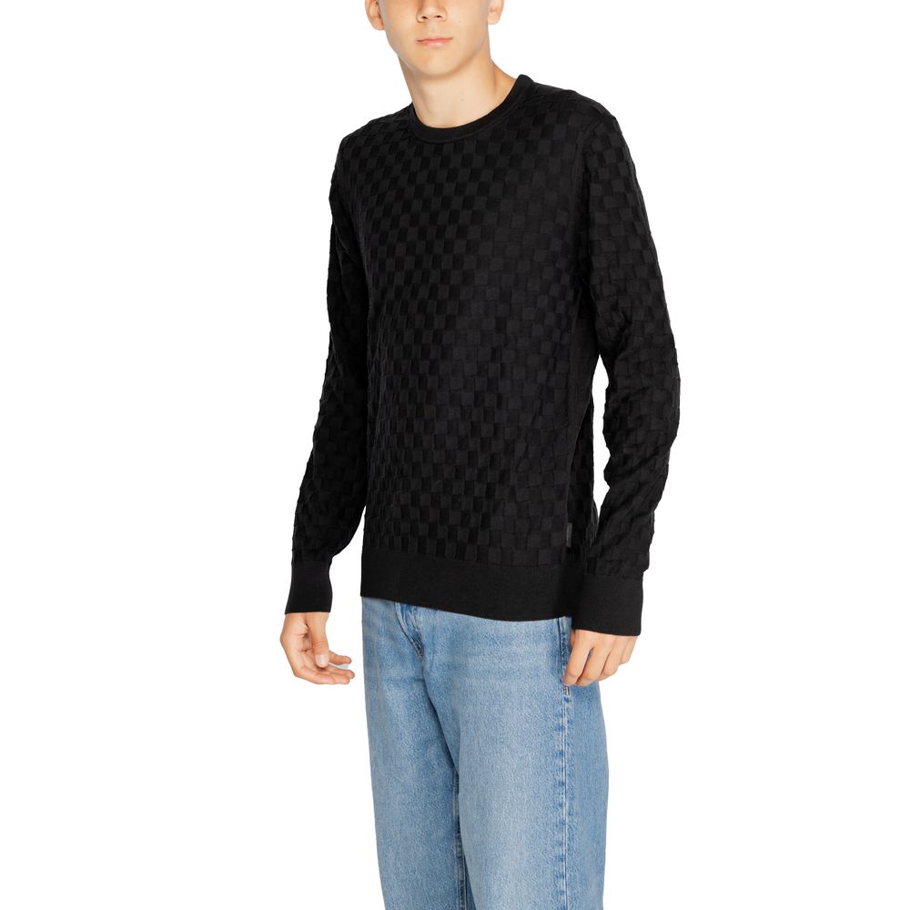 Tricou Calvin Klein negru din bumbac organic