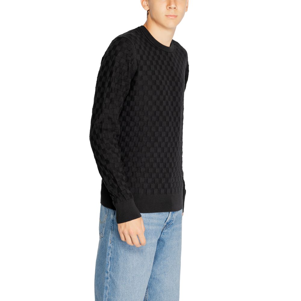 Tricou Calvin Klein negru din bumbac organic