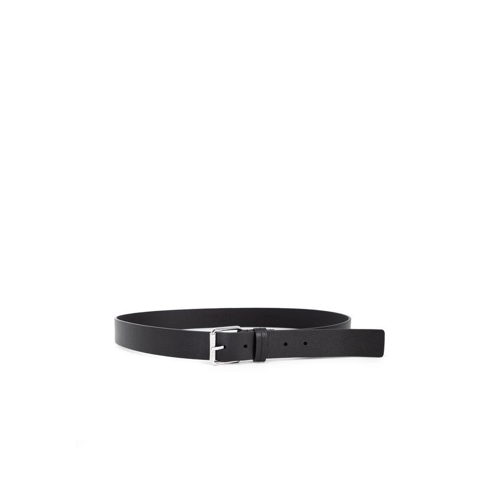 Curea din piele neagră Calvin Klein