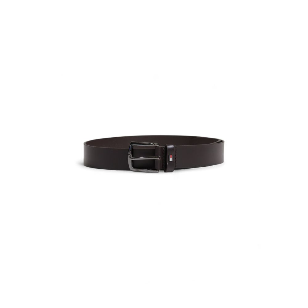 Curea din piele maro Tommy Hilfiger