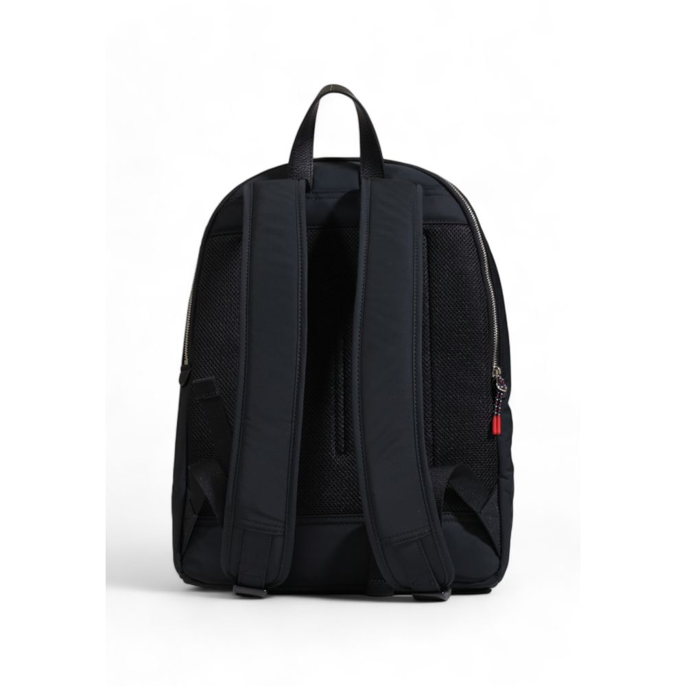Tommy Hilfiger – Schwarzer Rucksack aus recyceltem Polyester