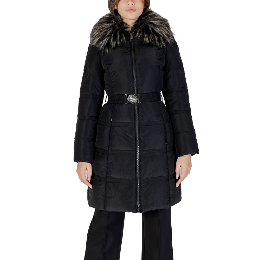 Guess Schwarze Polyesterjacken und -mäntel