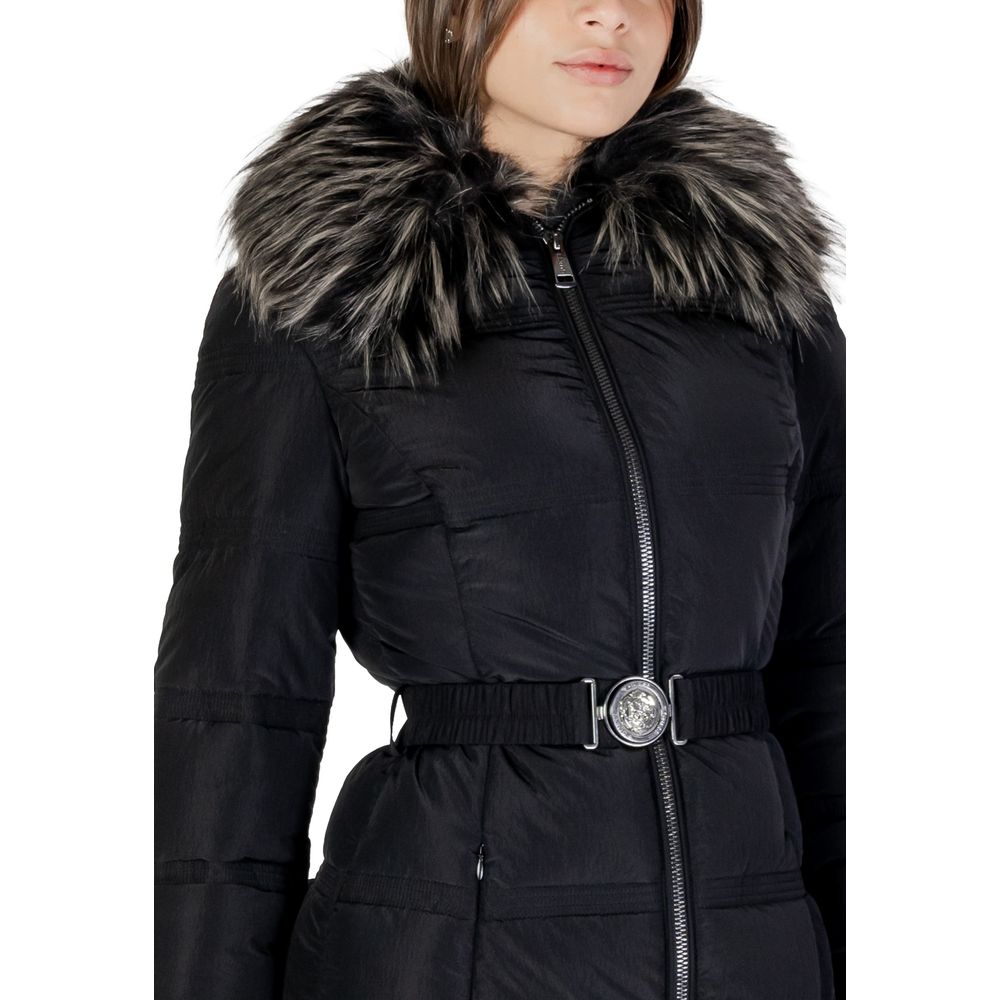 Guess Schwarze Polyesterjacken und -mäntel