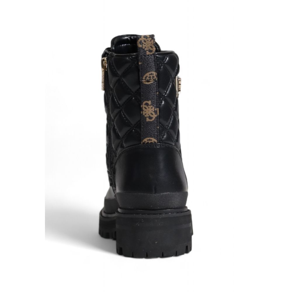 Guess – Schwarzer Polyethylen-Stiefel