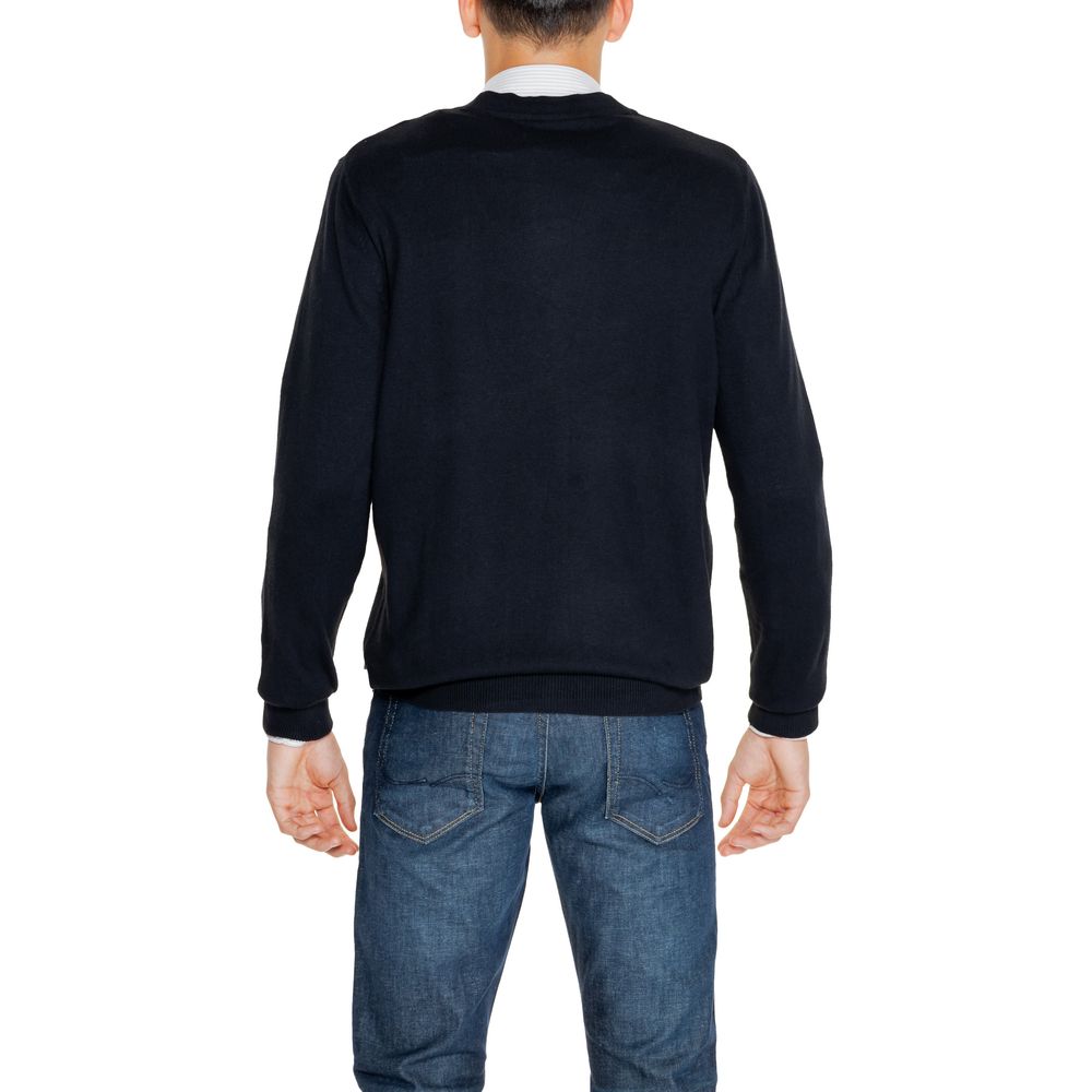 Cardigan Jack Jones din bumbac negru