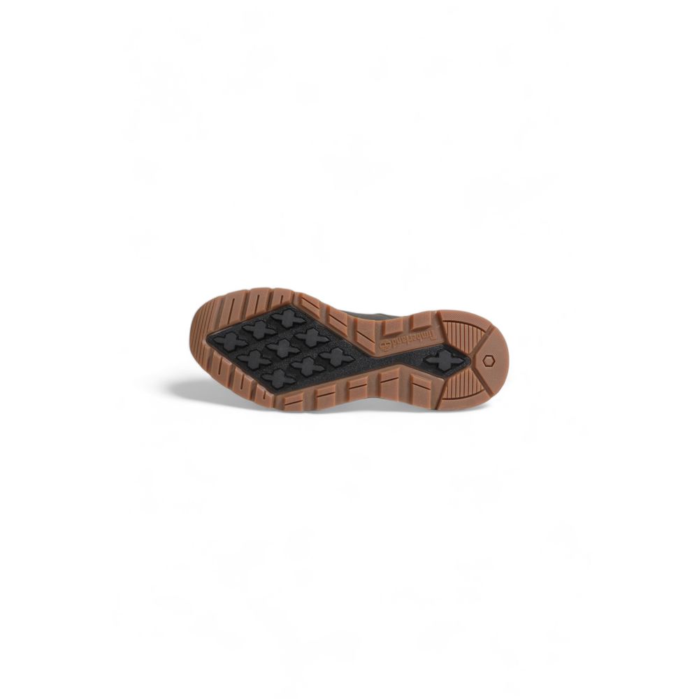 Timberland – Graue Sneaker aus recyceltem Leder
