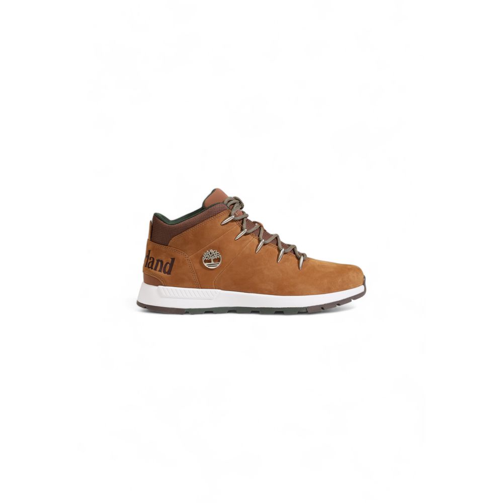 Timberland – Braune Sneaker aus recyceltem Kunststoff