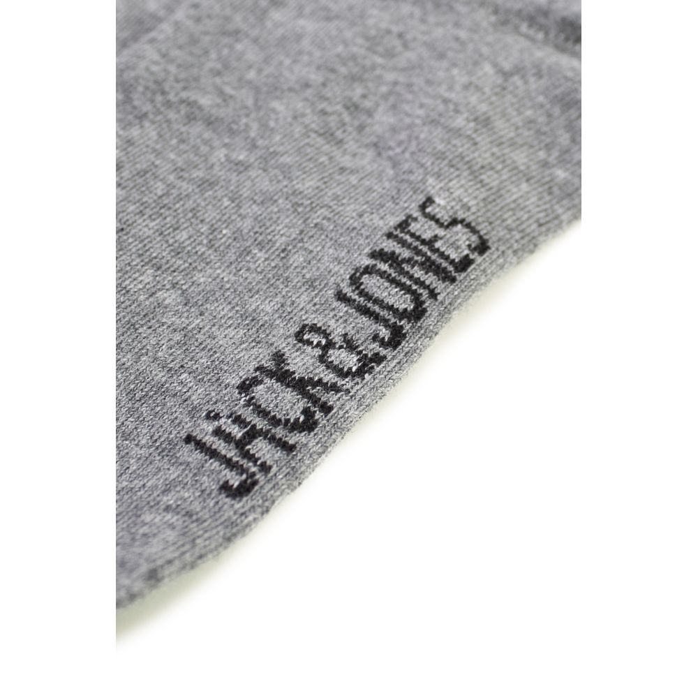 Jack Jones – Graue Baumwollsocke