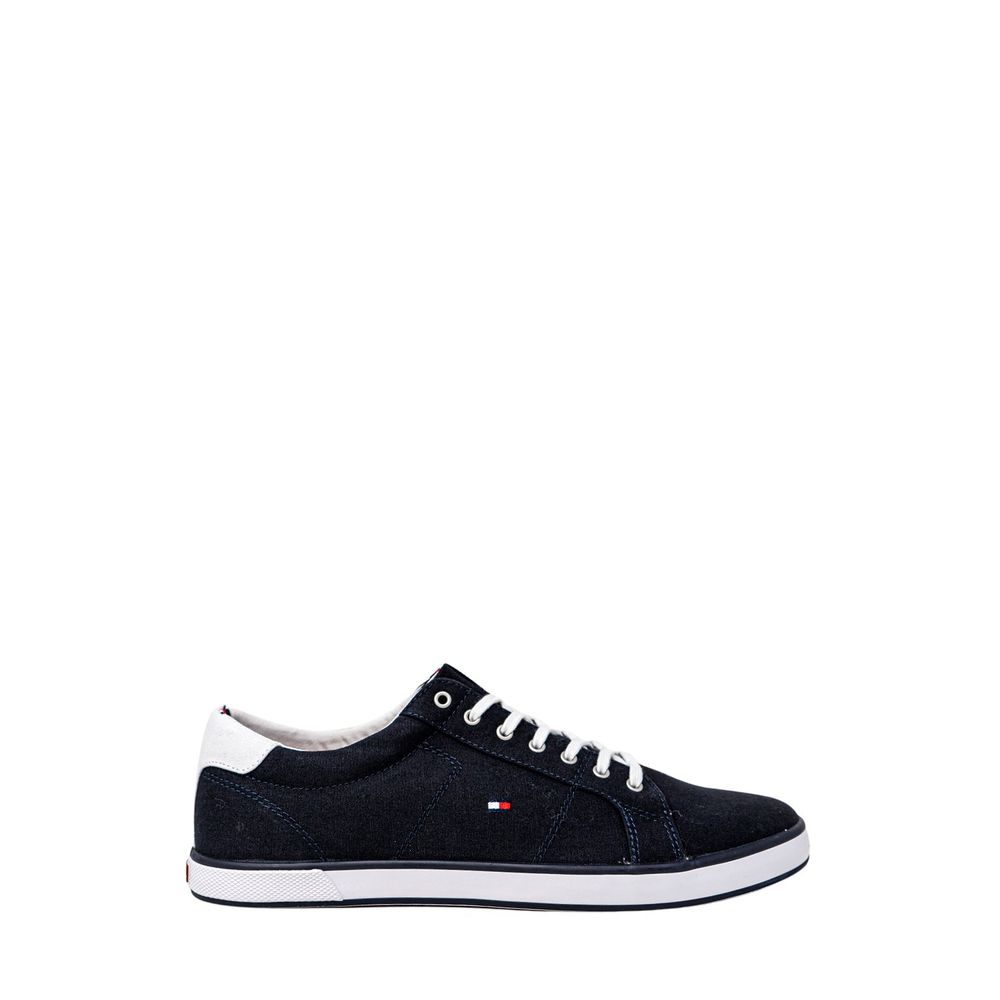 Tommy Hilfiger – Blaue Baumwoll-Sneaker