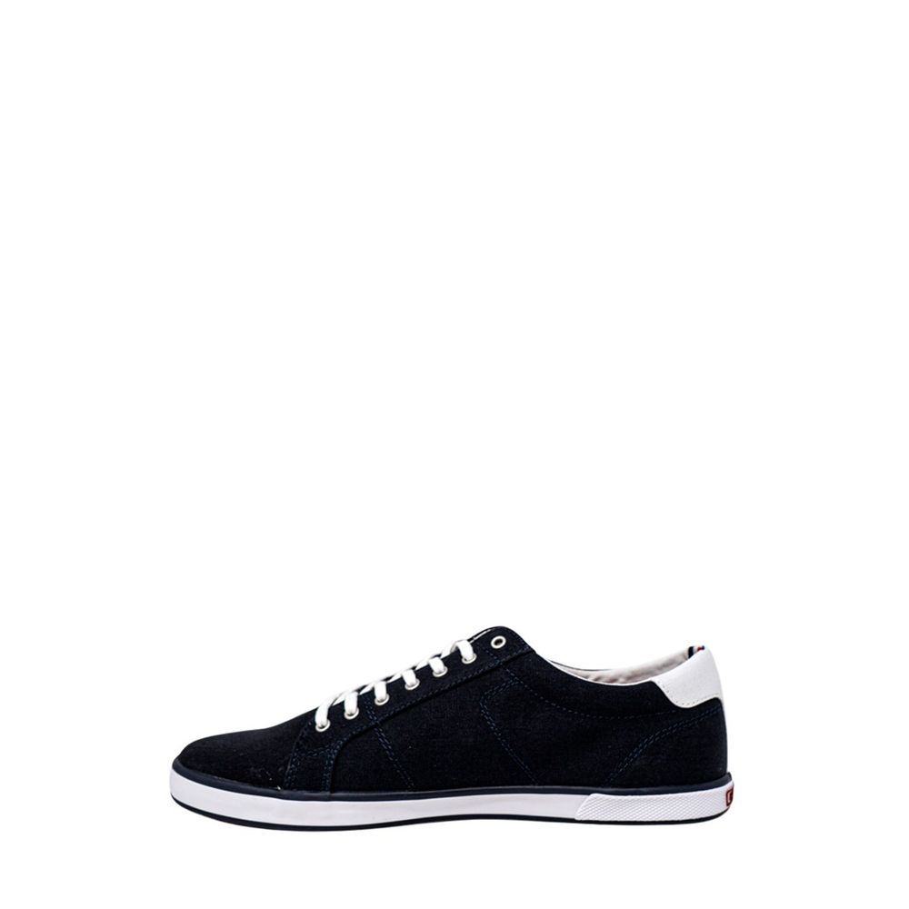 Tommy Hilfiger – Blaue Baumwoll-Sneaker