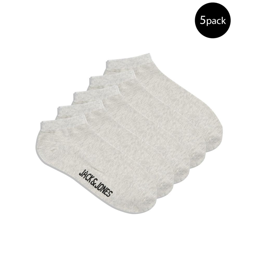 Jack Jones – Graue Baumwollsocke