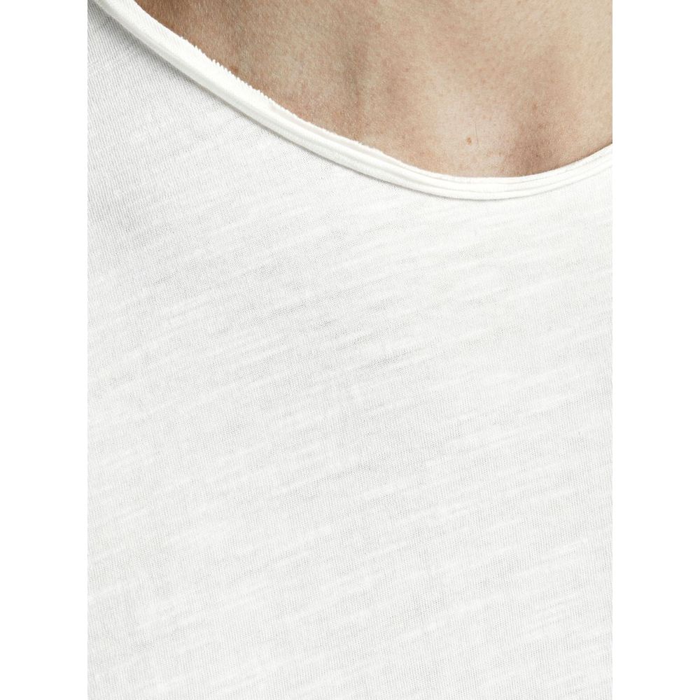 Tricou Jack Jones crem din bumbac organic