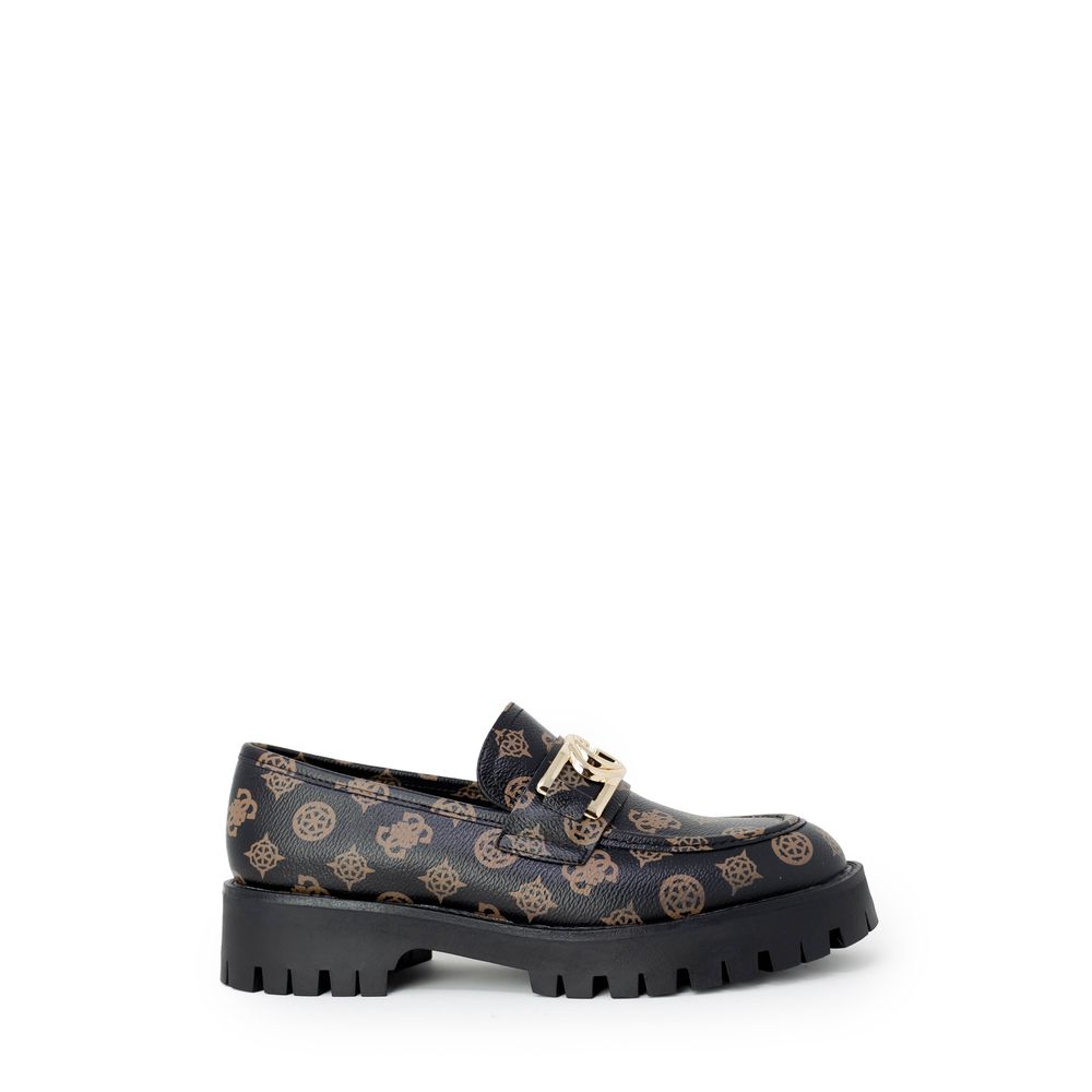 Guess – Flache Schuhe aus Polyethylen in Braun