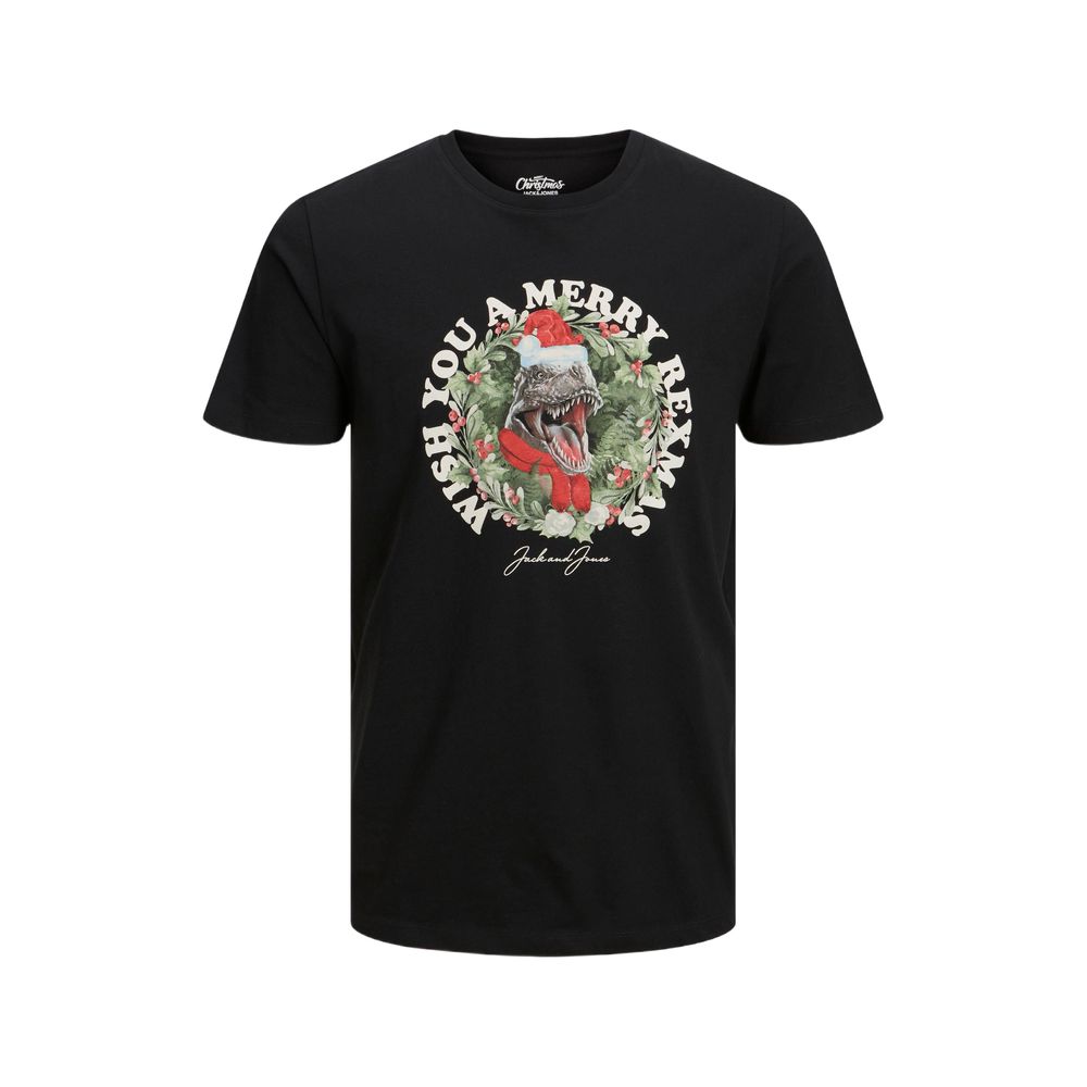 Tricou Jack Jones negru din bumbac