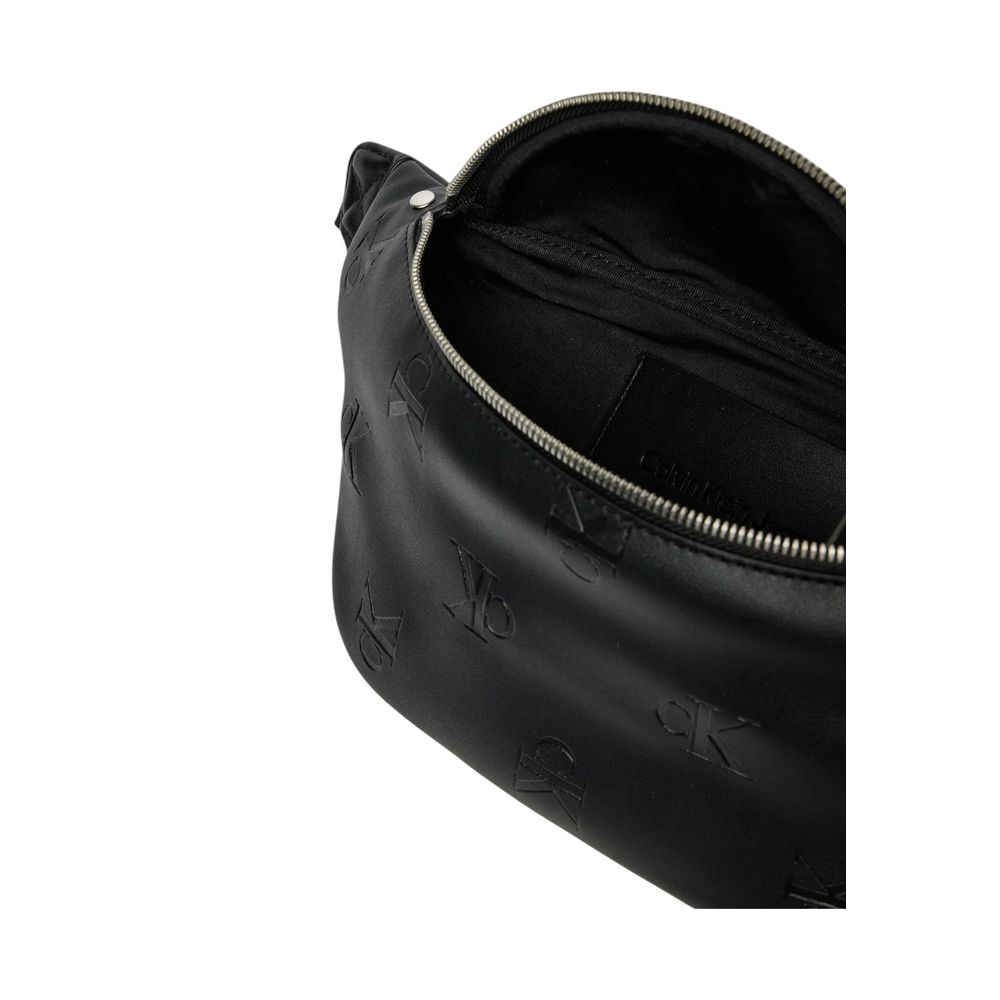 Calvin Klein Jeans – Schwarze Gürteltasche aus Polyethylen
