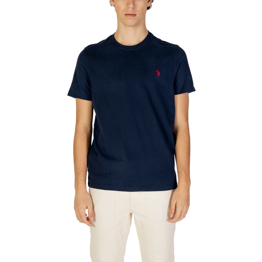 Tricou albastru din bumbac US POLO ASSN.