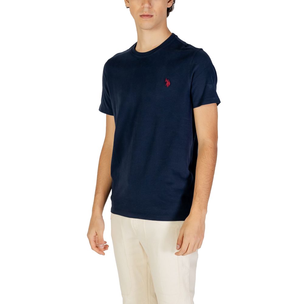 Tricou albastru din bumbac US POLO ASSN.