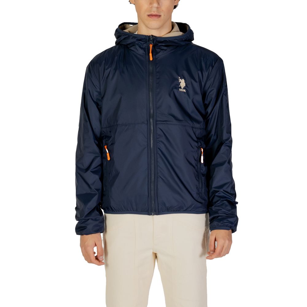 US POLO ASSN. Jachete și palton din poliamidă albastră