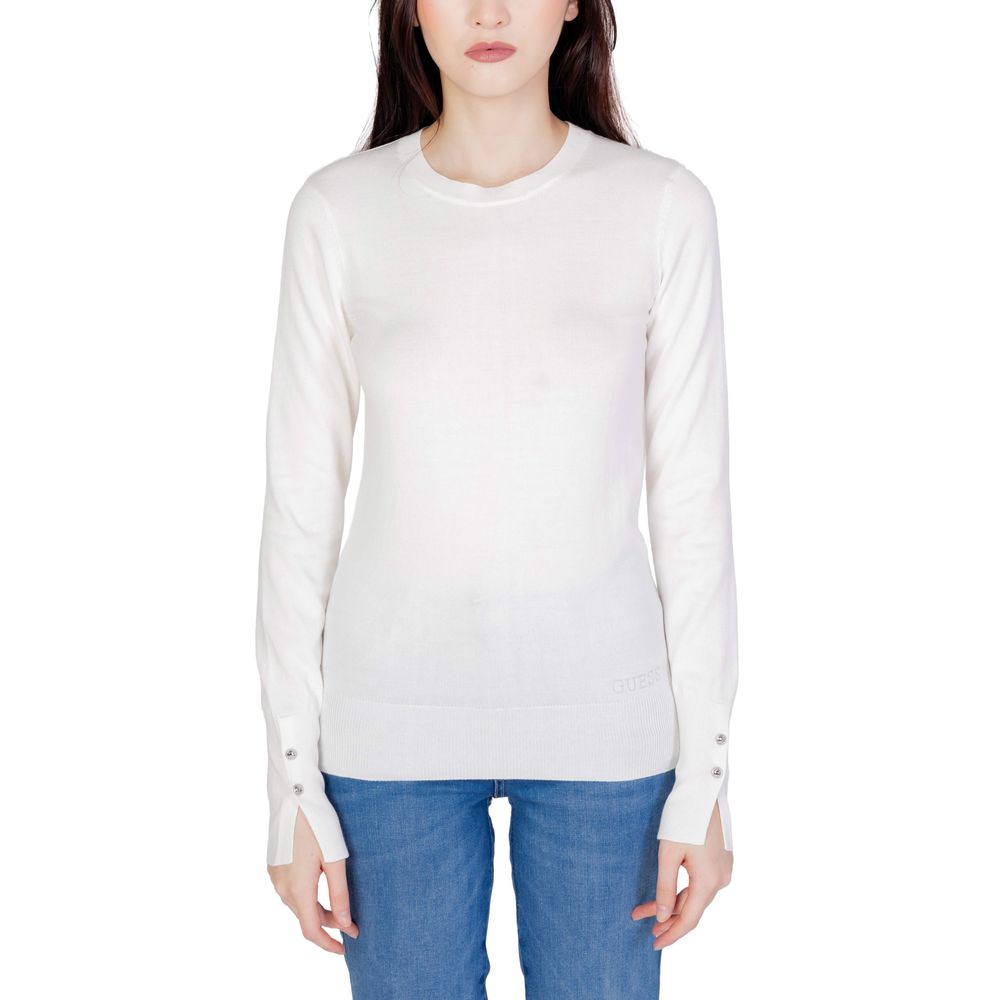 Topuri și tricou Guess din bumbac alb