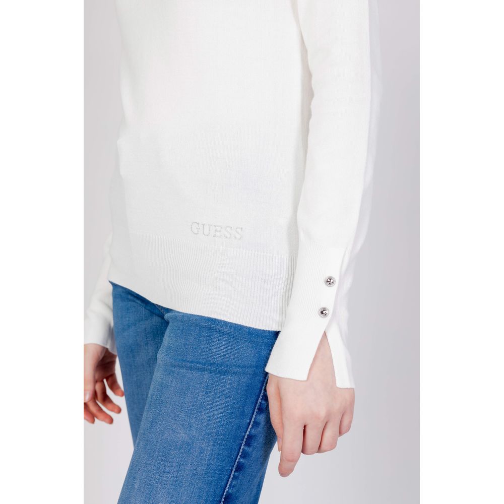 Topuri și tricou Guess din bumbac alb